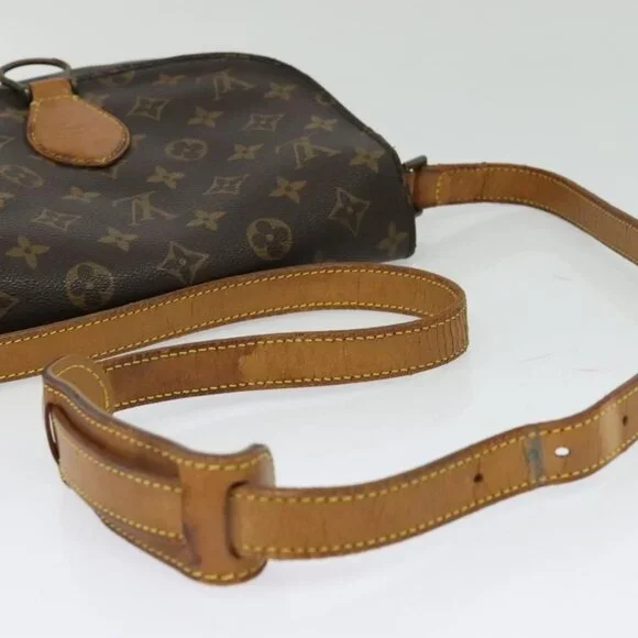 Authentic LOUIS VUITTON Monogram Saint Cloud GM Shoulder Bag M51242 LV - Picture 14 of 16